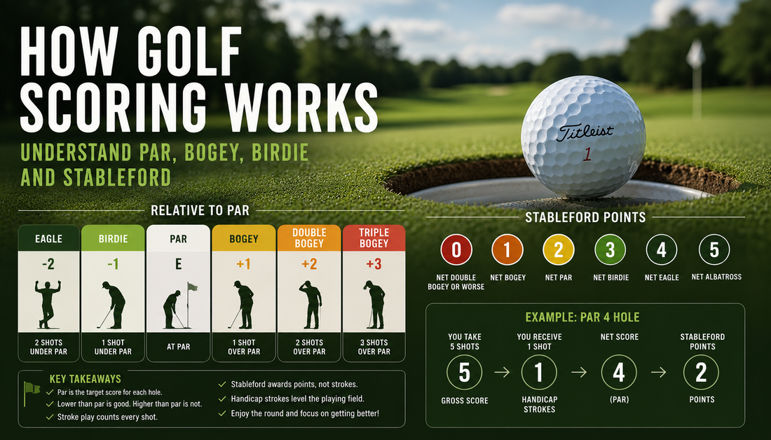 How Golf Scoring Works: Par, Bogey, Birdie and Stableford