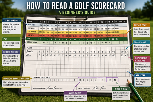 How to Read a Golf Scorecard: A Beginner’s Guide