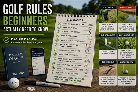 Golf Rules Beginners Actually Need to Know