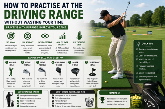 How to Practise at the Driving Range Without Wasting Your Time