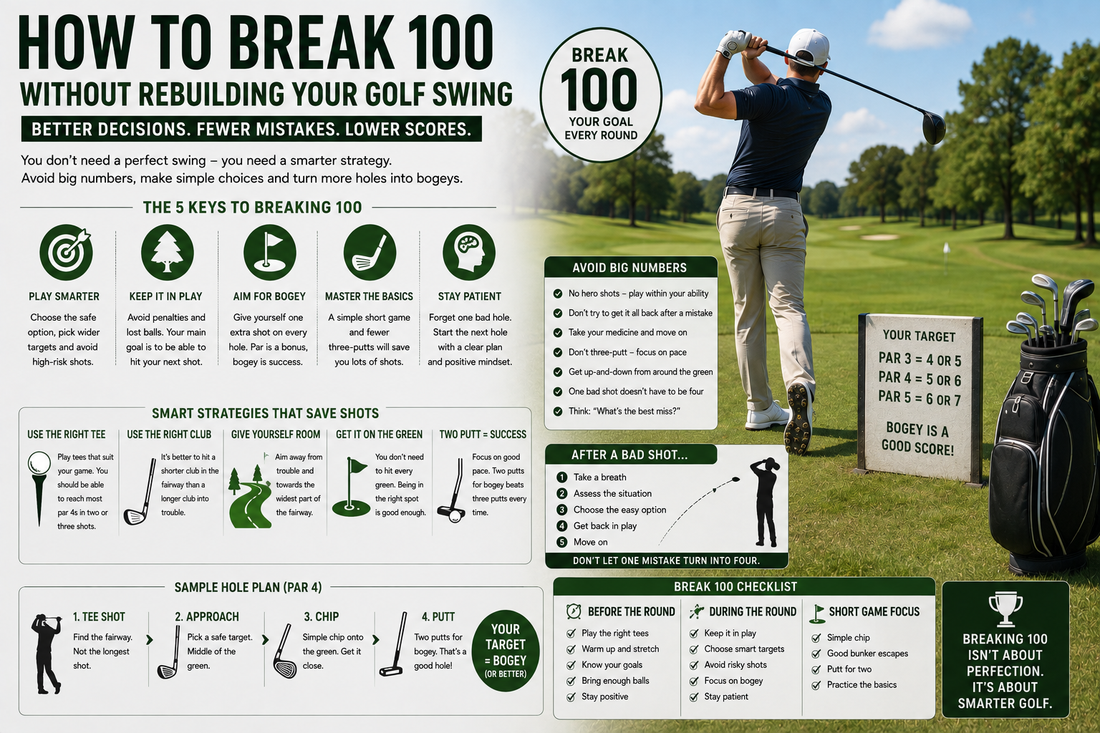 How to Break 100 Without Rebuilding Your Golf Swing