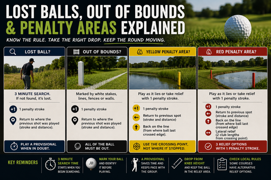 Lost Balls, Out of Bounds and Penalty Areas Explained